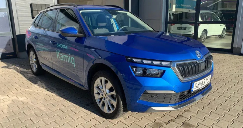skoda przedbórz Skoda Kamiq cena 114900 przebieg: 21959, rok produkcji 2023 z Przedbórz